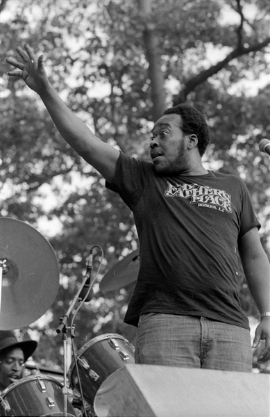 Lot of (2) 1970s JAMES COTTON Live, HIPPIE MUSIC FANS Original 35mm Negatives bn