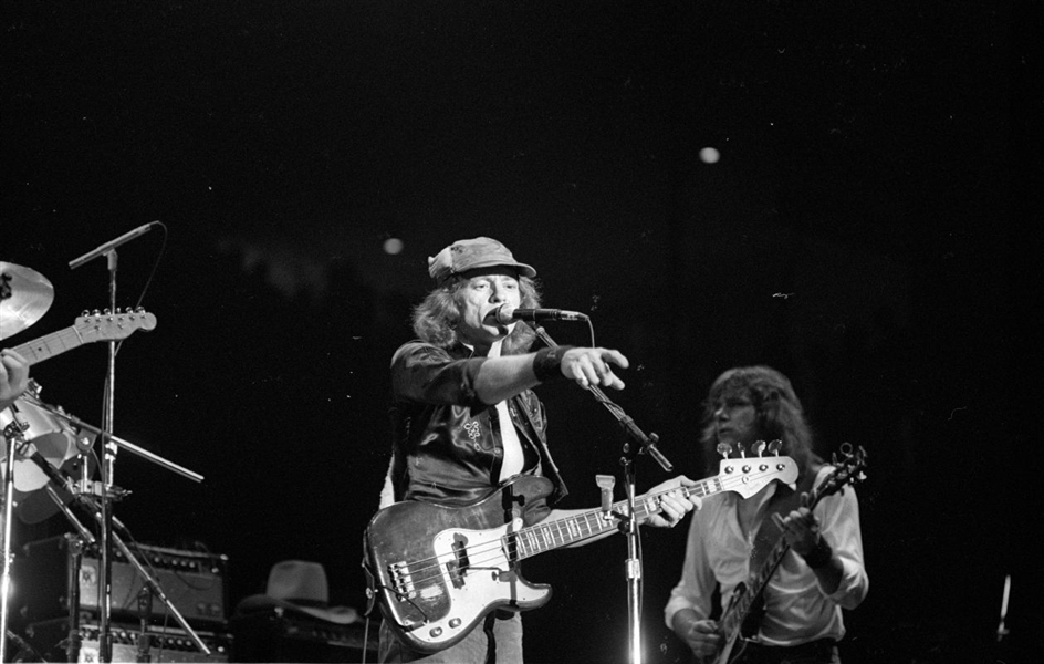 Lot of (2) 1979 BLUE STEEL Live On Stage Original 35mm Photo Negatives bn