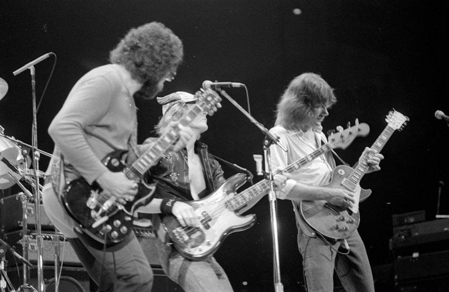 Lot of (2) 1979 BLUE STEEL Richard Bowden Live Original 35mm Photo Negatives bn
