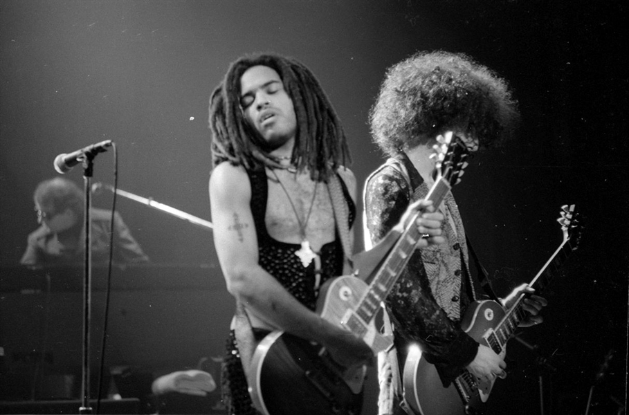 Lot of (3) 1990s LENNY KRAVITZ & CRAIG ROSS Original 35mm Photo Negatives bn