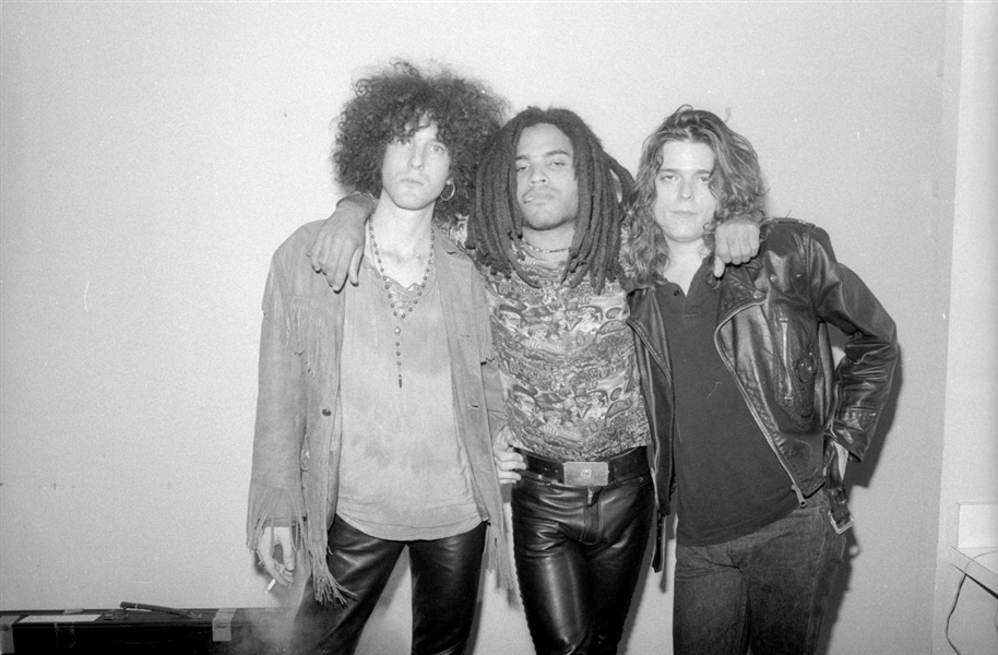 Lot of (3) 1990s CRAIG ROSS & LENNY KRAVITZ Original 35mm Photo Negatives bn