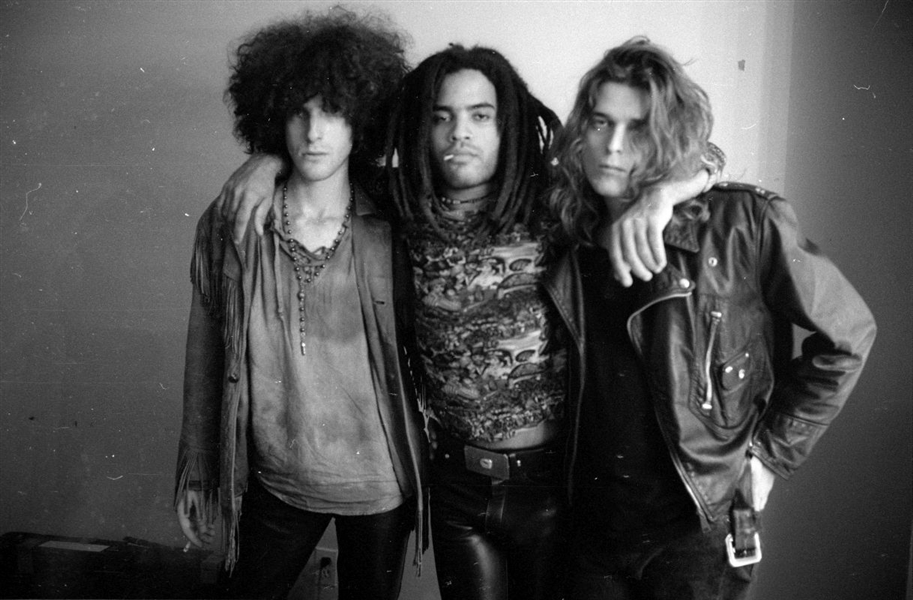 Lot of (3) 1990s CRAIG ROSS & LENNY KRAVITZ Original 35mm Photo Negatives bn