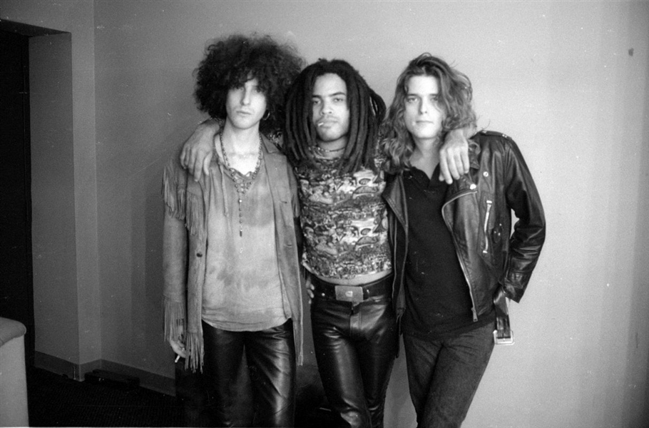Lot of (3) 1990s CRAIG ROSS & LENNY KRAVITZ Original 35mm Photo Negatives bn