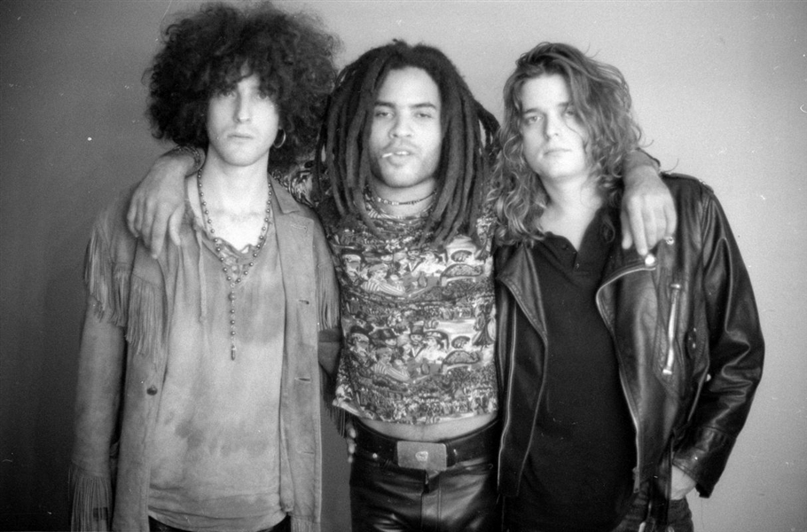 Lot of (3) 1990s CRAIG ROSS & LENNY KRAVITZ Original 35mm Photo Negatives bn