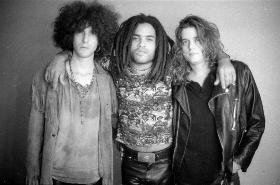 Lot of (3) 1990s CRAIG ROSS & LENNY KRAVITZ Original 35mm Photo Negatives bn