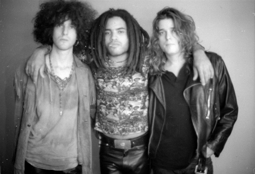 Lot of (3) 1990s CRAIG ROSS & LENNY KRAVITZ Original 35mm Photo Negatives bn