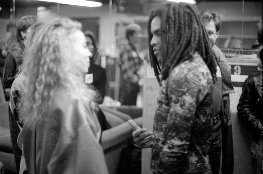 Lot of (3) 1990s CRAIG ROSS & LENNY KRAVITZ Original 35mm Photo Negatives bn