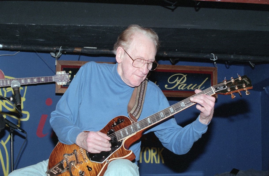 Lot (6) 1990s LES PAUL, LOU PALLO & ED SCHULLER Original 35mm Photo Negatives bn
