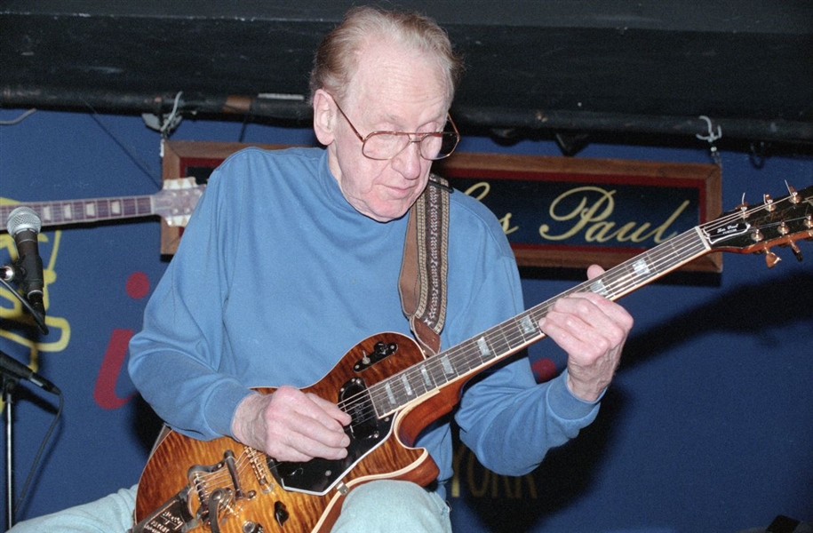 Lot (6) 1990s LES PAUL, LOU PALLO & ED SCHULLER Original 35mm Photo Negatives bn
