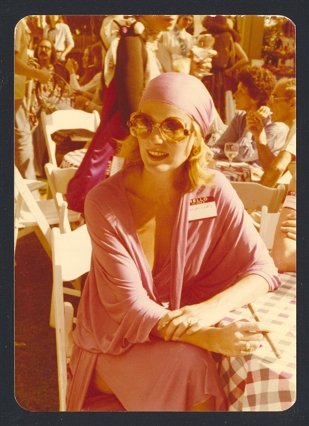 1970s SUSAN CLARK Live Candid Snapshot Vintage Original Photo WEBSTER PORKY'S nb