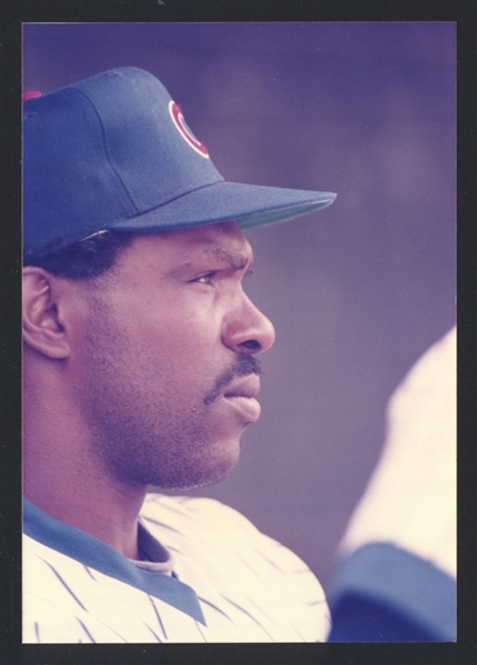 1987-89 Chicago Cubs ANDRE DAWSON Original Photo HOF