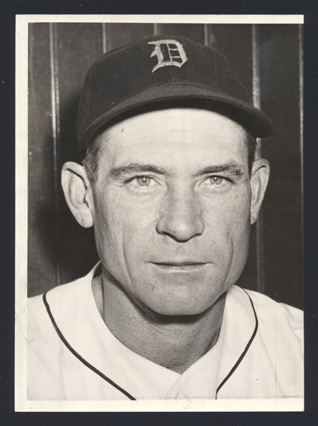 1939-40 Detroit Tigers PETE FOX Original News Photo