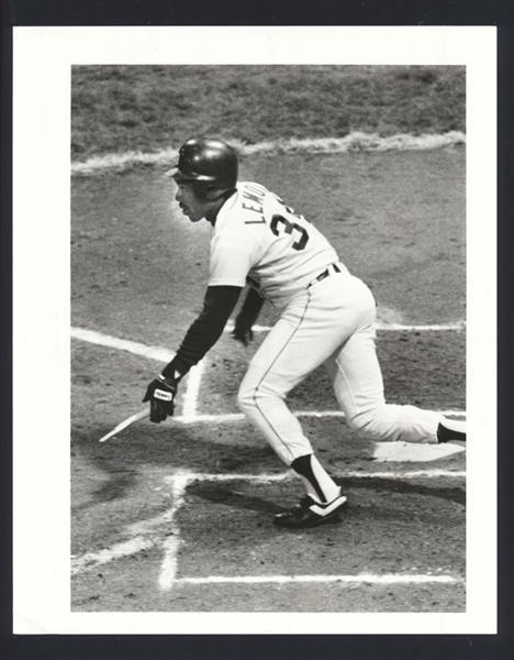 Lot of (3) 1980s Detroit Tigers CHET LEMON & TOM MONAGHAN Original News Photos