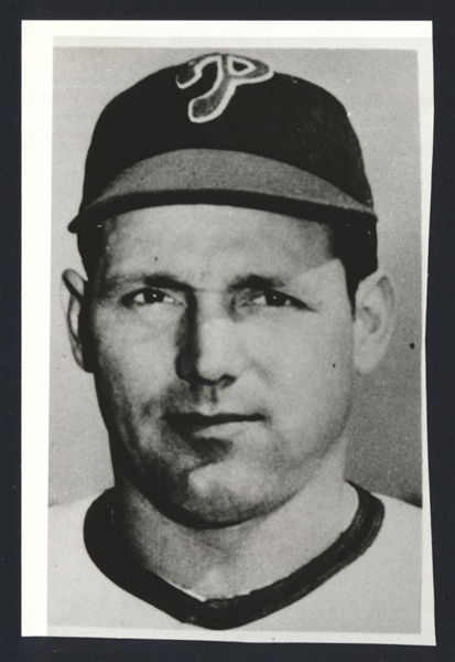 Philadelphia Phillies BILL NICHOLSON ca 1949 Vintage Photo