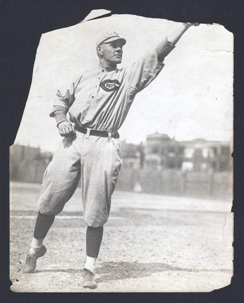 1917 Cincinnati Reds EMIL HUHN HAP Scarce Oversize Original Photo