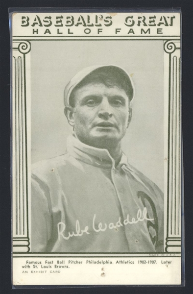 Lot (3) 1948 Baseball's Great Hall of Fame Exhibits JENNINGS, WADDELL, CHESBRO