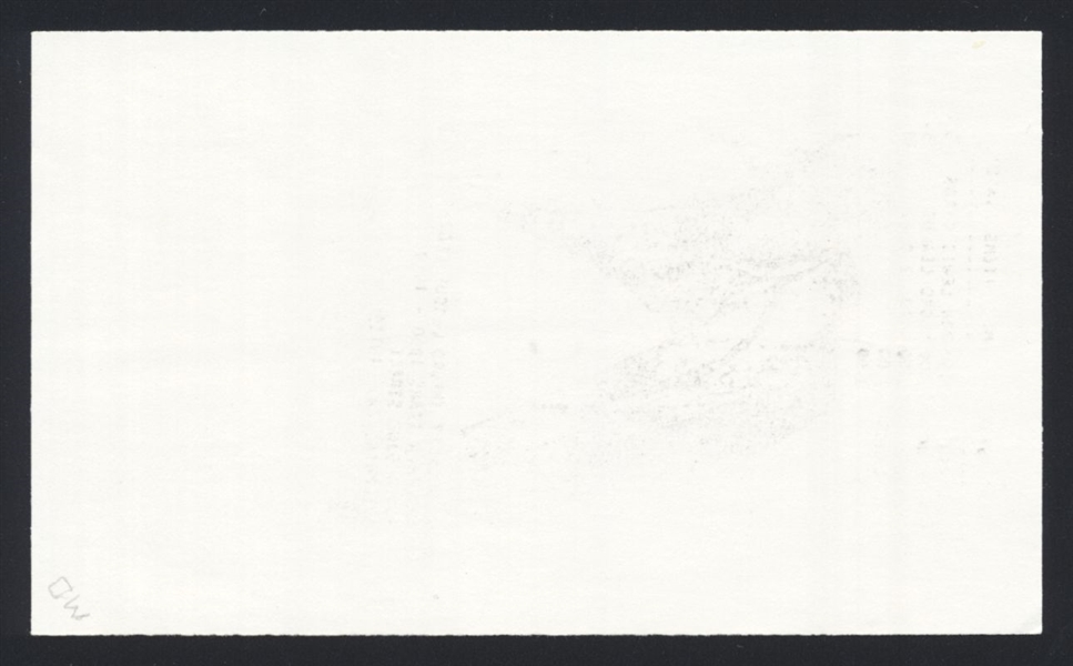 MAHLON DUCKETT SIGNED 3x5 Index Card (d.2015) Negro League Stars Black Yankees