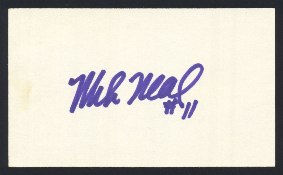 Lot of (12) 1990s Cleveland Indians Prospects SIGNED Index Cards