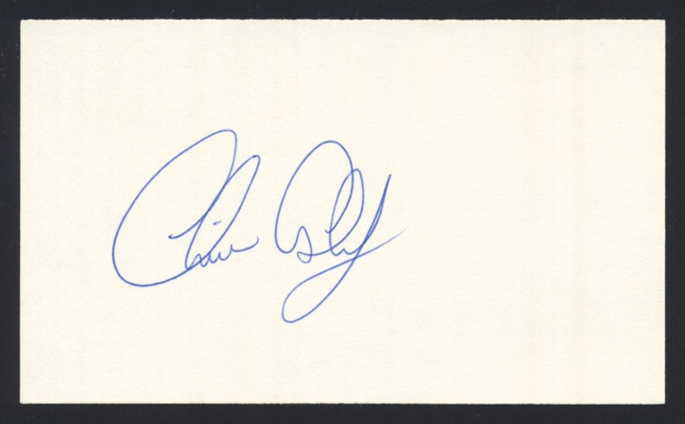 Lot of (12) 1990s Minor League Baseball Prospects SIGNED Index Cards