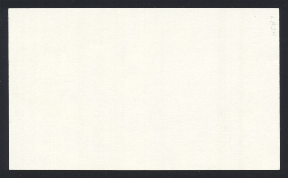 LARRY SHEPARD SIGNED 3x5 Index Card (d.2011) 1968-69 Pirates 1968-69 Pirates