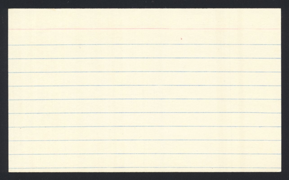 JERRY HAIRSTON SR SIGNED 3x5 Index Card Chicago White Sox Pirates