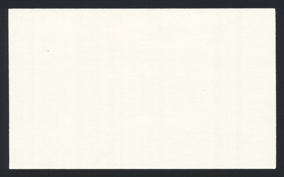 RICK SHORT SIGNED 3x5 Index Card 2005 Washington Senators