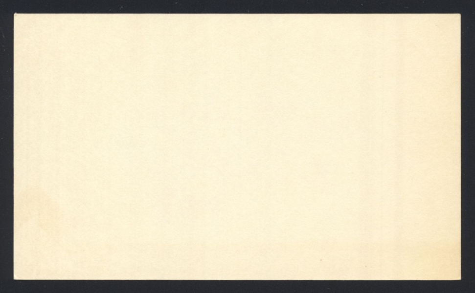 PAUL PRYOR SIGNED 3x5 Index Card (d.1995) National League NL Umpire