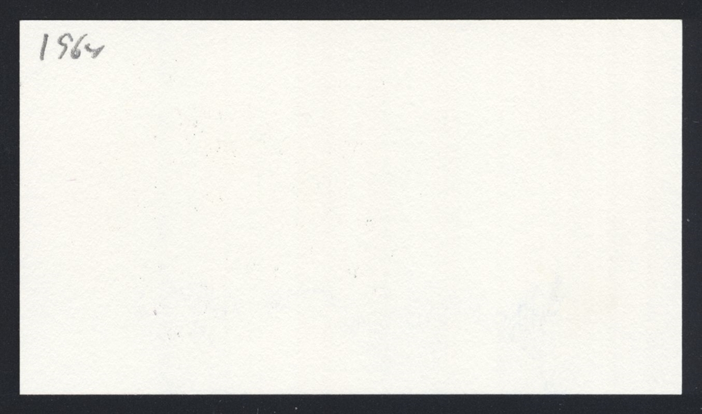 DAVE DOWLING SIGNED Business Card St. Louis Cardinals Cubs