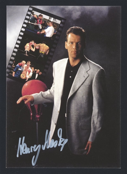 HENRY MASKE  SIGNED Photo German Olympic & Professional Boxer 