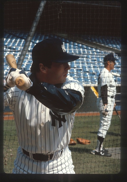 1982 New York Yankees DAVE COLLINS Original 35mm Slide Transparency