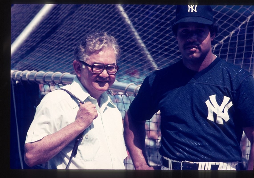 1983 New York Yankees JUAN ESPINO Original 35mm Slide Transparency