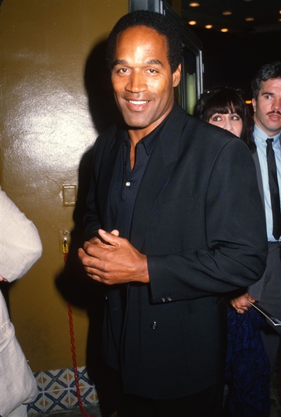 1990 O.J. SIMPSON Original 35mm Slide Transparency HOF FOOTBALL PLAYER ACTOR