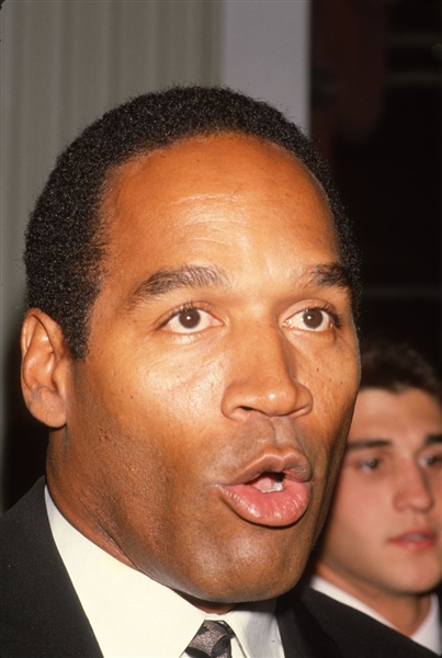 1989 O.J. SIMPSON Original 35mm Slide Transparency HOF FOOTBALL PLAYER ACTOR