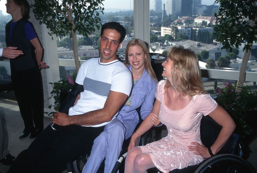 1997 JODI BAKER, STEPHAN DERELIAN & NICOLE PARSONS Original 35mm Slide