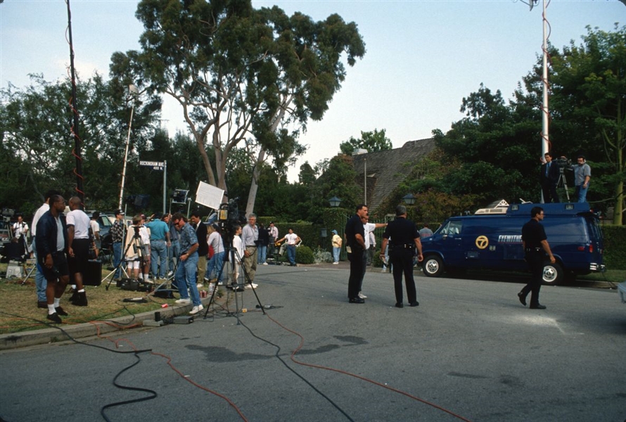 1994 O.J. SIMPSON House Original 35mm Slide Transparency