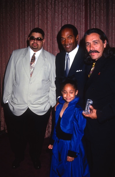 1993 HEAVY D, O.J. SIMPSON, RAYVEN SYMONE & EDWARD JAMES OLMOS Original Slide