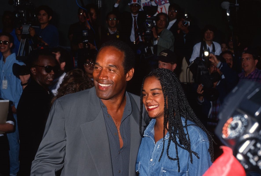 1993 O.J. SIMPSON & ARNELLE SIMPSON Original 35mm Slide Transparency