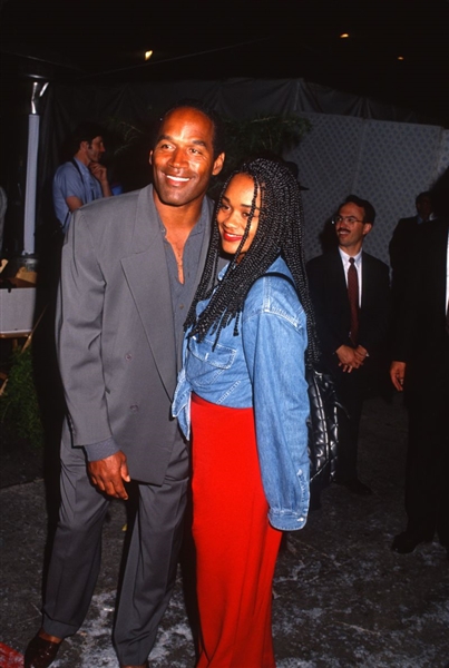 1993 O.J. SIMPSON & ARNELLE SIMPSON Original 35mm Slide Transparency