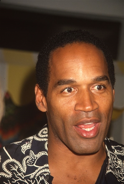 1992 O.J. SIMPSON Original 35mm Slide Transparency HOF FOOTBALL PLAYER ACTOR
