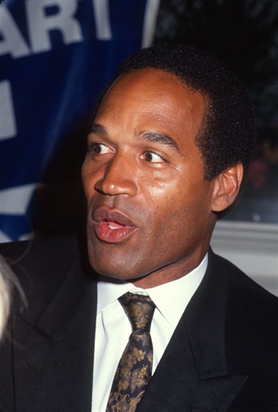1991 O.J. SIMPSON Original 35mm Slide Transparency HOF FOOTBALL PLAYER ACTOR