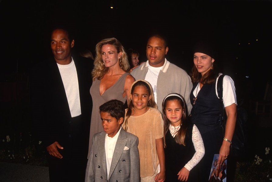 1994 O.J. SIMPSON, NICOLE BROWN & FAMILY Original 35mm Slide Transparency