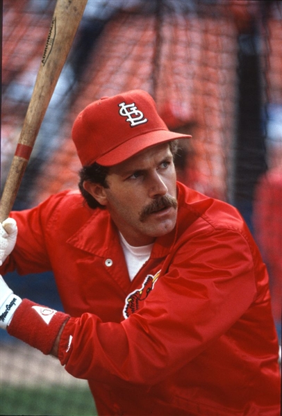 1980s St. Louis Cardinals TOM LAWLESS Original 35mm Slide Transparency