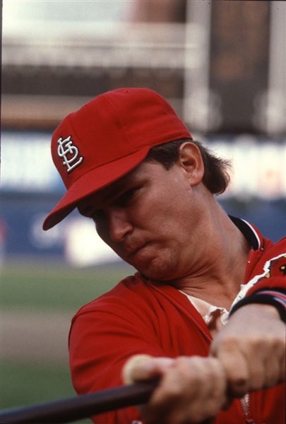 1980s St. Louis Cardinals TOM HERR Original 35mm Slide Transparency