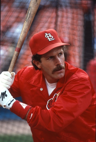 1980s St. Louis Cardinals TOM LAWLESS Original 35mm Slide Transparency