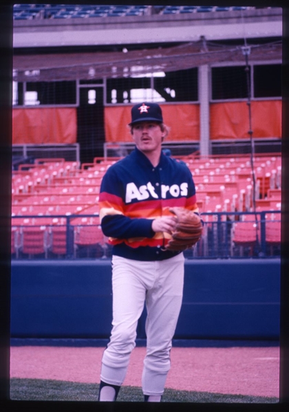 1983 Houston Astros VERN RUHLE Original 35mm Slide Transparency