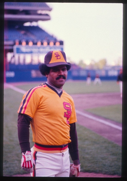 1983 San Diego Padres MARIO RAMIREZ Original 35mm Slide Transparency