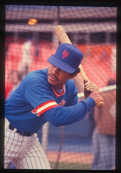 1983 New York Mets JOSE OQUENDO Original 35mm Slide Transparency
