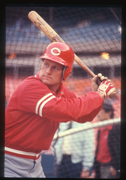 1983 Cincinnati Reds PAUL HOUSEHOLDER Original 35mm Slide Transparency