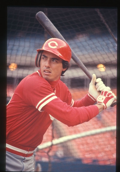 1983 Cincinnati Reds TOM M FOLEY Original 35mm Slide Transparency