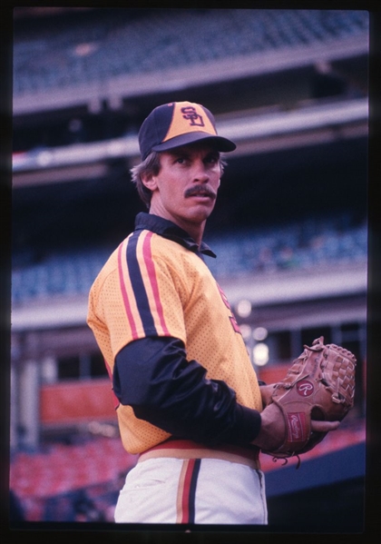 1983 San Diego Padres GARY LUCAS Original 35mm Slide Transparency